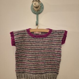 Pullunder mit Streifen, Größe 80
