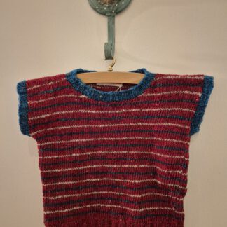 Pullunder mit Streifen, Größe 80
