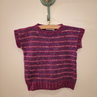 Pullunder mit Streifen, Größe 86