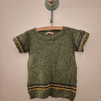 Pullunder mit Muster, Größe 98