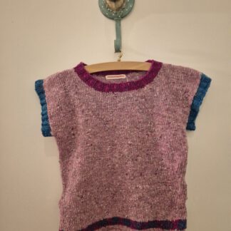 Pullunder mit Muster, Größe 110