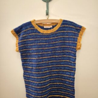 Pullunder mit Streifen, Größe 110